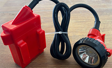 河北某矿定制的矿灯 今天发货啦