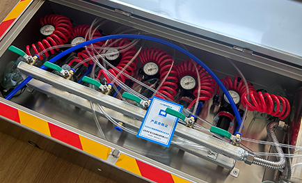 箱式压风供水自救装置特点